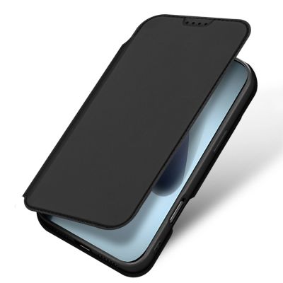 6. Dux Ducis Skin Pro iPhone 17 Case with Flip and Card Slot - Black