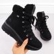 20. Waterproof insulated women's hiking boots in black Rieker 48034-00