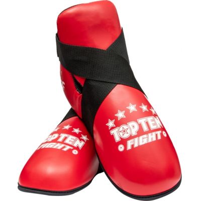 6. Masters Top Ten OSTT-PU "Fight" Foot Guards (Wako Approved) 030643-02M
