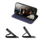 11. Dux Ducis Skin X2 case for iPhone 14 Plus case with magnetic flap blue