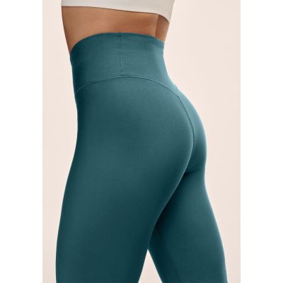 2. CASALL Women's Graphic High Waist Tights Training Leggings, Green