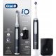 Oral-B black and white toothbrush + case