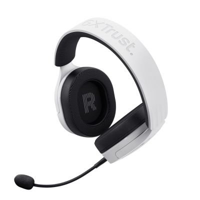 5. Trust GXT 491W FAYZO WIRELESS White Gaming Headphones