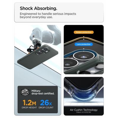 12. Spigen Liquid Air Mag MagSafe Case for Samsung Galaxy S26 Ultra - Green