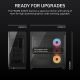 5. Corsair FRAME 4500X RS-R ARGB Tempered Glass Mid-Tower Case, Black