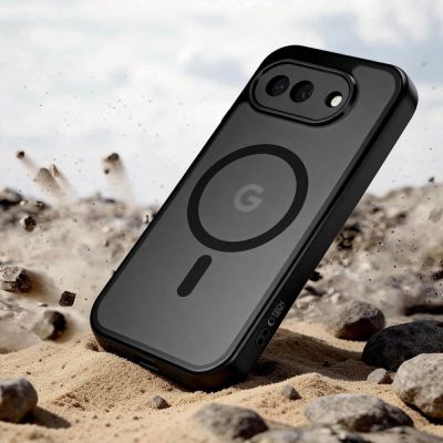 5. Tech-Protect Magmat MagSafe Case for Google Pixel 10A - Semi-Transparent