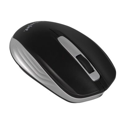 4. Activejet AMY-313 Wireless USB Mouse (optical; 1200 DPI; black and gray)