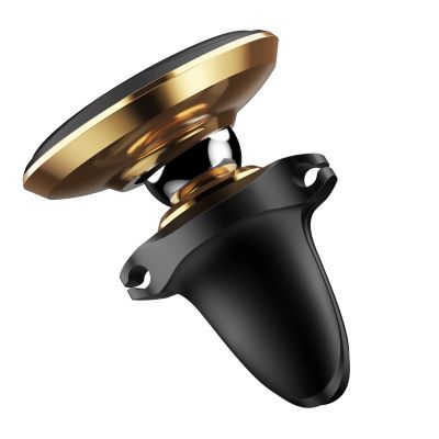 6. Baseus C40141201G13-00 Magnetic Car Air Vent Holder - Black and Gold