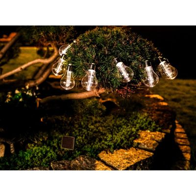 18. SOLAR GARLAND LAMP PARTY LIGHT 10 LED 3.8M