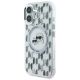2. Karl Lagerfeld IML Monogram Karl & Choupette Head MagSafe iPhone 16 Case - Clear