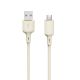 Dudao L7SM USB-A - micro USB cable 5A 1m - beige
