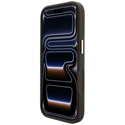 5. Guess Embossed 4G Classic MagSafe Case for iPhone 17 Pro / 18 Pro - Brown