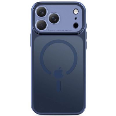 3. Tech-Protect MagPrime MagSafe CC Case for iPhone 18 Pro Max / 17 Pro Max - Matte Navy Blue