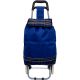 8. TROLLEY SHOPPING BAG ON WHEELS WITH FRAME 31L BLUE