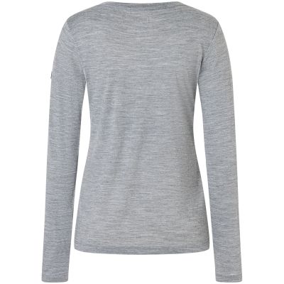 3. SUPER.NATURAL W ALPES LS Long-Sleeve Top Grey