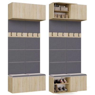 4. HAGA II 2W SONOMA Hallway Wardrobe