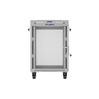 20. LANBERG FLOOR CABINET 19" 15U 600X800 LCD GRAY