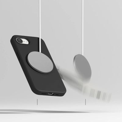 5. Ringke Silicone Magsafe Case for iPhone 16e / 17e - Black