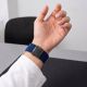 4. Tech-Protect Nylon Clasp Strap for Samsung Galaxy Watch 40/44/46 mm - Navy Blue
