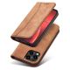 3. Magnet Fancy Case Case for iPhone 13 Pro Max Pouch Card Wallet Card Holder Brown