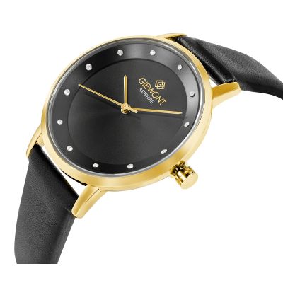 2. Giewont Sapphire Gold Black Women's Watch GW4130-A4
