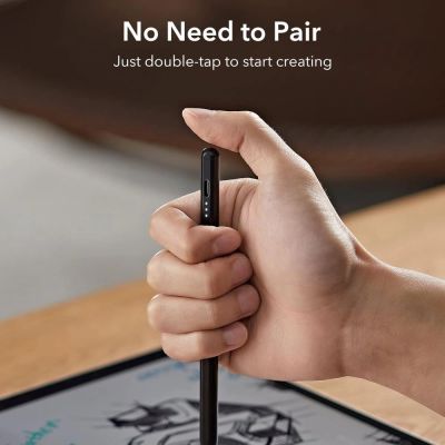 6. ESR Digital+ Magnetic Stylus Pen for iPad - Black