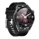 4. Rubicon RNCE88-1 Black Smartwatch - Black Silicone Strap + Black Leather Strap