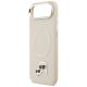 6. Karl Lagerfeld Karl & Choupette Pins MagSafe Case for iPhone Air - Beige