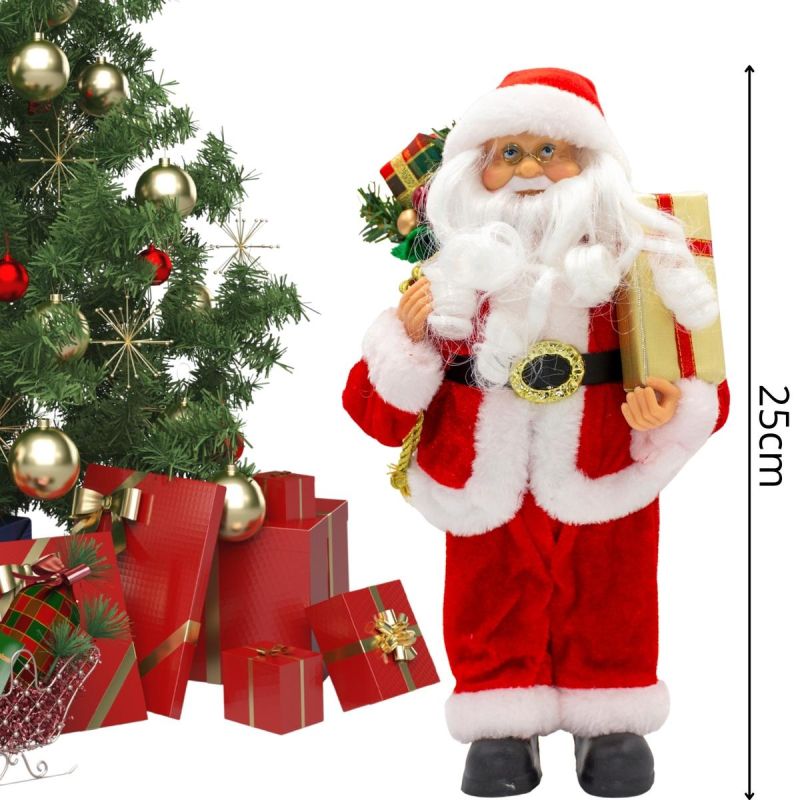 5. DECORATIVE SANTA CLAUS 25 CM