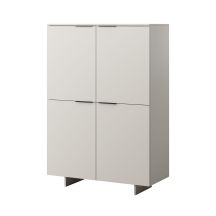 4D ALMA chest of drawers 100x41.5xH145 cashmere