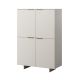 4D ALMA chest of drawers 100x41.5xH145 cashmere