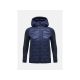Peak Performance W Helium Down Hybrid Hood Navy Blue Down Jacket