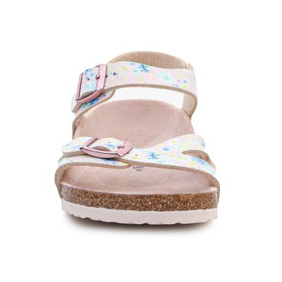 3. Birkenstock Rio Kids Sandals 1022232 Pastel Floral 
