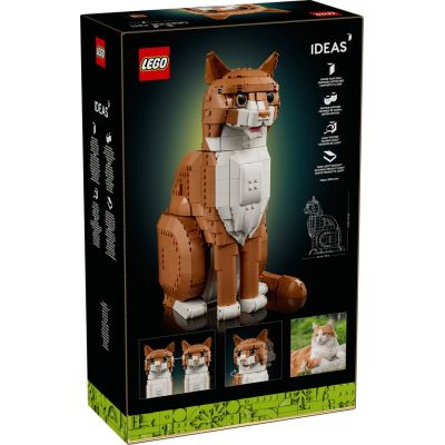 4. LEGO Ideas 21376 - Ginger Cat