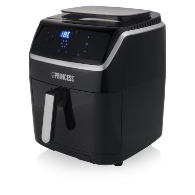 11. Princess 182080 Single 6.5L Standalone 1700W Hot Air Fryer Black