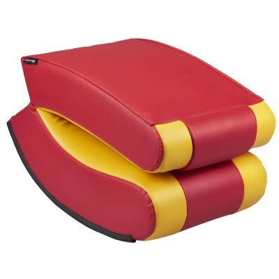5. Subsonic SA5610-H1 Gaming Chair Console Gaming Chair Padded Upholstered Seat Red, Yellow