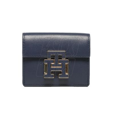 4. Tommy Hilfiger Push Lock Leather Wallet AW0AW14344