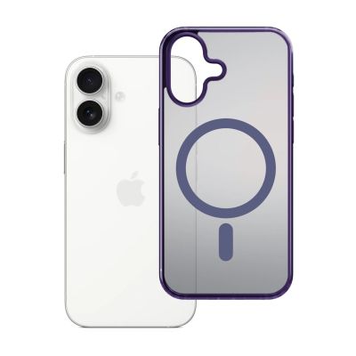 11. 3mk Frosty MagCase for iPhone 17 - purple
