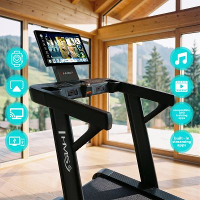 6. TERRUN475 TREADMILL WITH BI-DIRECTIONAL HMS INCLINE ADJUSTMENT