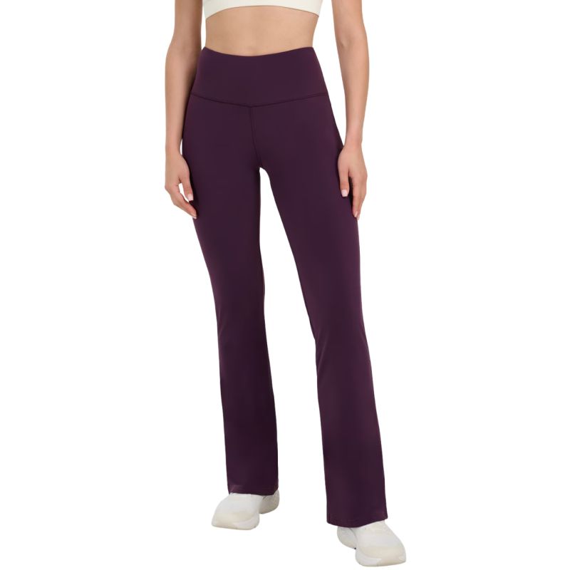 8. Women's leggings 4F CAS F1195 dark purple 4FWAW25TTROF1195 50S