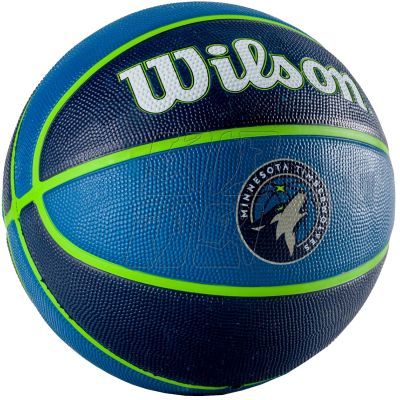 2. Ball Wilson NBA Team Minnesota Timberwolves Ball WTB1300XBMIN