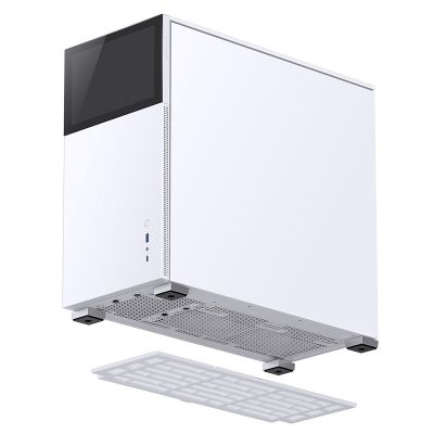 17. Jonsbo D41 screen computer case, white