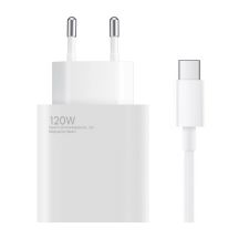 Xiaomi BHR9462EU 120W 6A USB-A Wall Charger with USB-C Cable - White