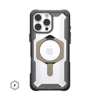 UAG Plasma XTE Magsafe - protective case with stand for iPhone 16 Pro Max compatible with MagSafe (ash/titanium)