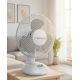 8. Esperanza Zephyr EHF004WE desk fan (white, gray)