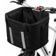 2. Wozinsky fabric bicycle basket large - black