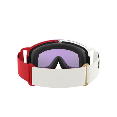 4. POC Nexal Mid Ski Goggles White/Red