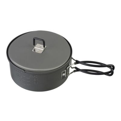 6. ESBIT PT1100HA Camping Kitchen Utensil Jar 1.1 l Aluminum, Black