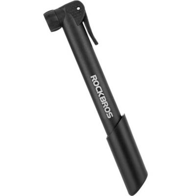 7. Rockbros 42520001001 Bicycle Pump - Black