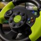 24. Esperanza EG104 steering wheel (PC, Xbox 360; black and green)